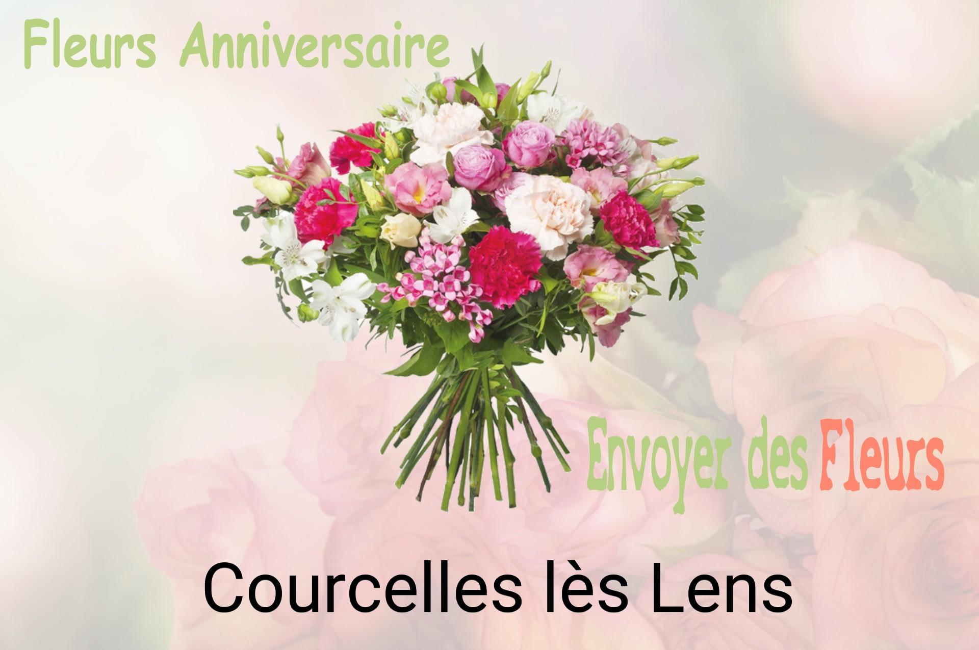Bouquet de fleurs d’anniversaire livré à Courcelles-lès-Lens