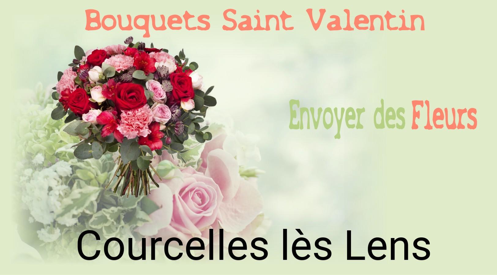 Roses de Saint-Valentin livrées à Courcelles-lès-Lens
